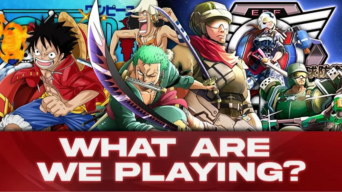 What we're playing this week: One Piece and Earth Defense Force edition