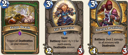 Three new GvG deathrattle-based cards revealed