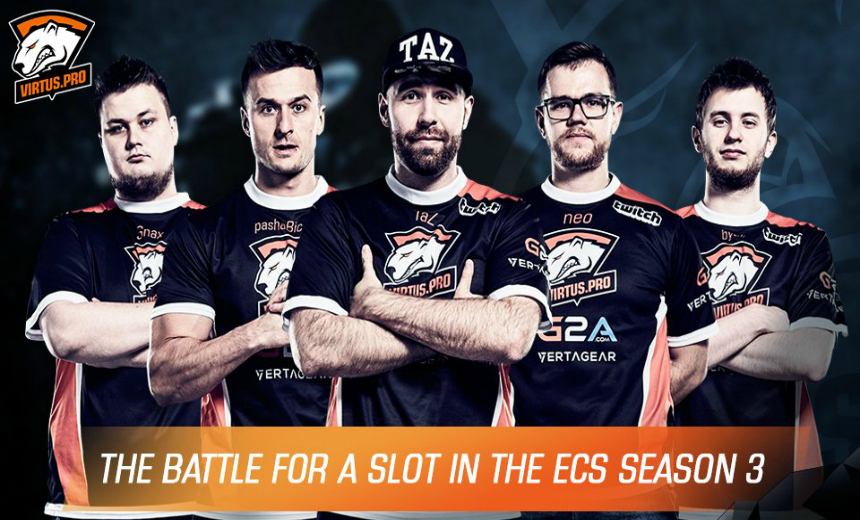 ECS Season 3 - Virtus.pro secure placement