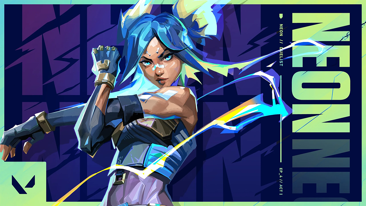 Neon slides into VALORANT bringing new movement mechanics to the game