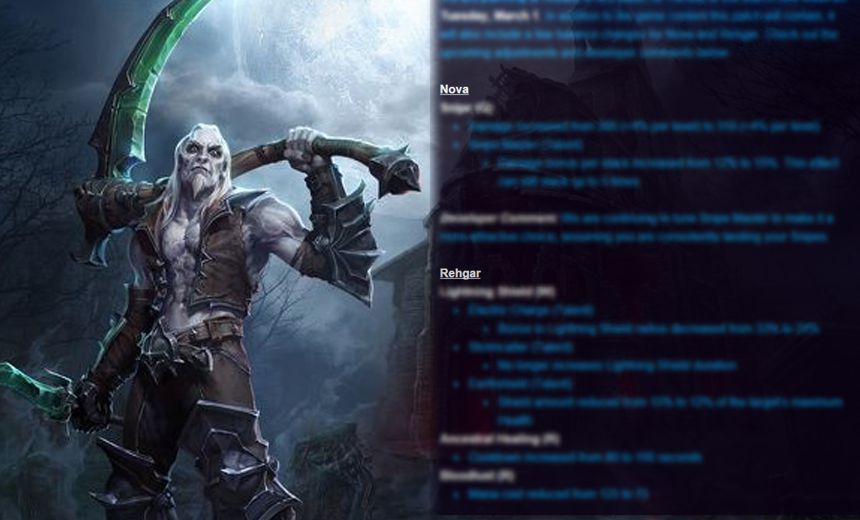 A summoner of the undead joins the game, along with BARK nerfs