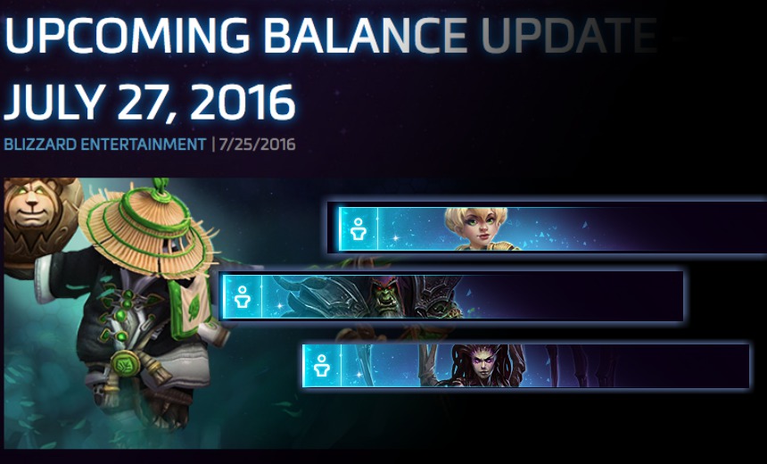 Newest balance update reverts big buffs, tweaks underperforming heroes.
