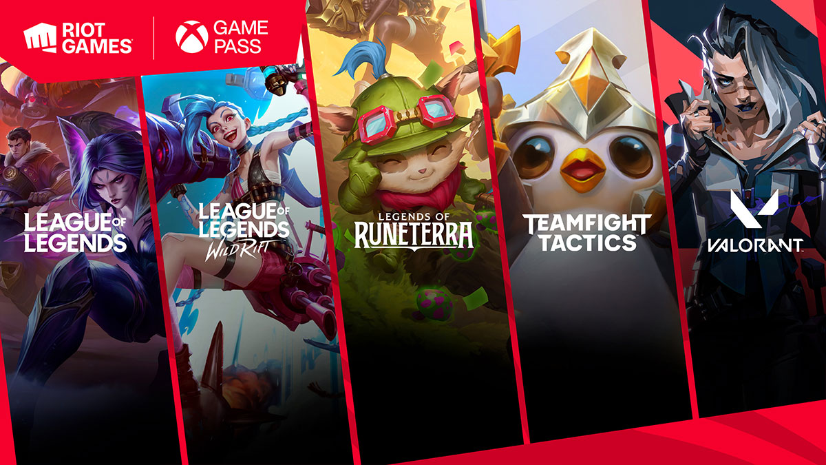 Riot Games complete library is heading to Xbox Game Pass