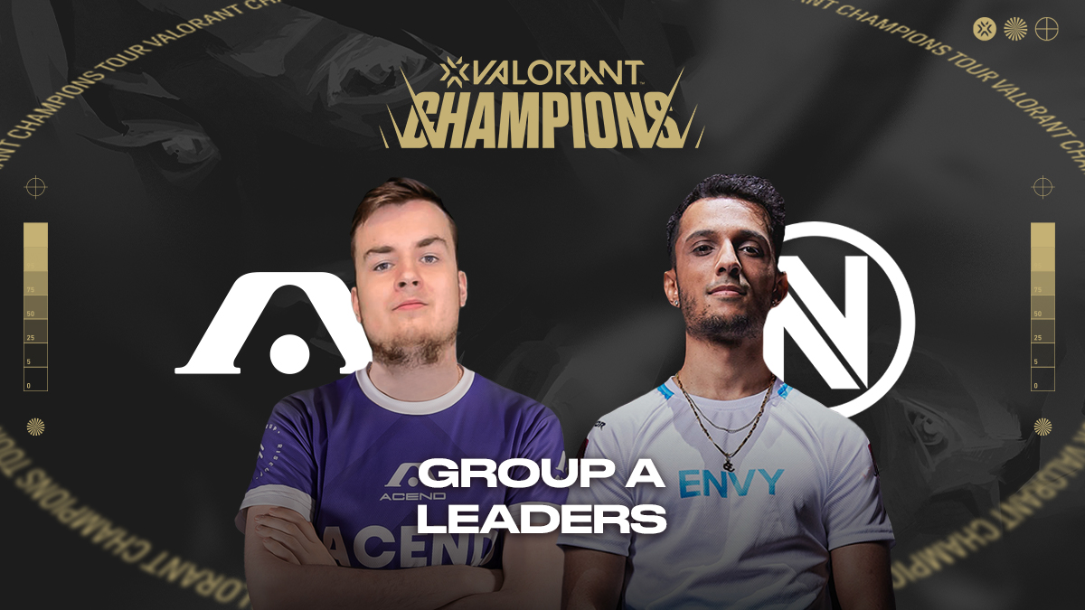 VCT Champions Berlin: Acend and Team Envy are the team leaders for Group A