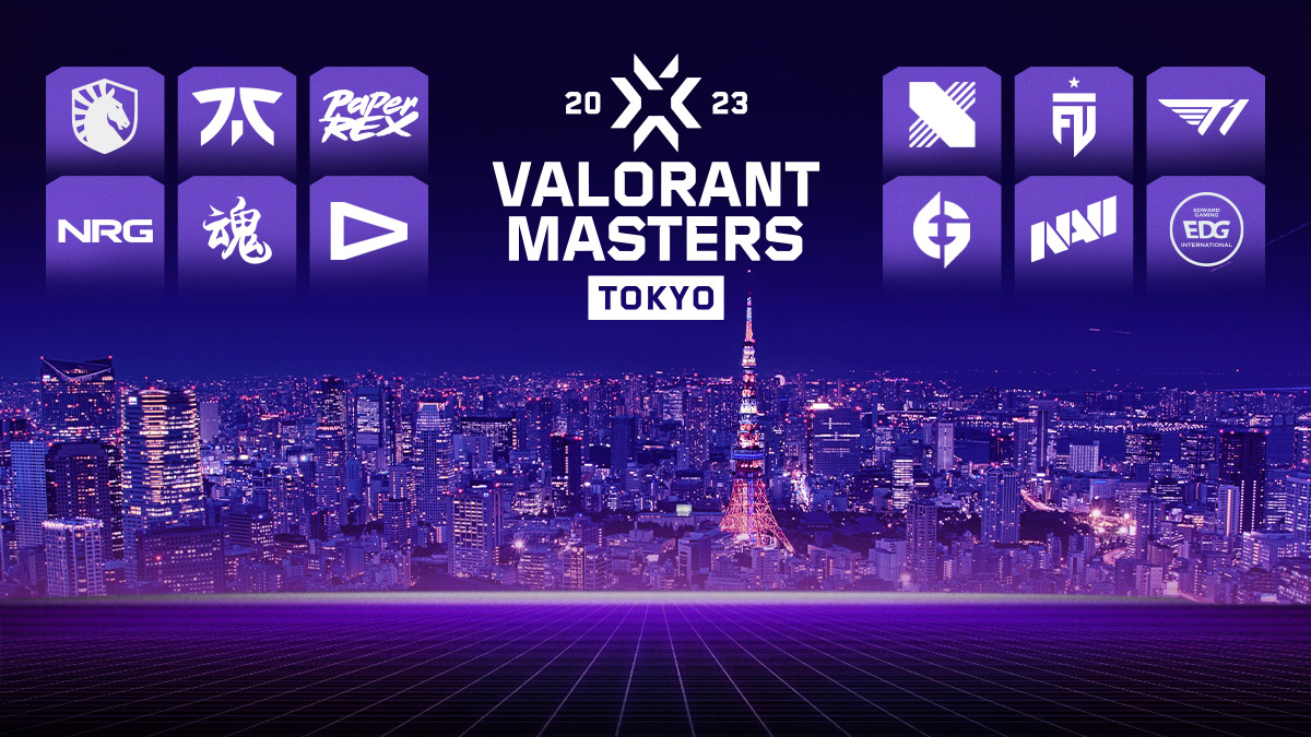 The 12 teams that will be competing at the upcoming VCT 2023: Masters Tokyo