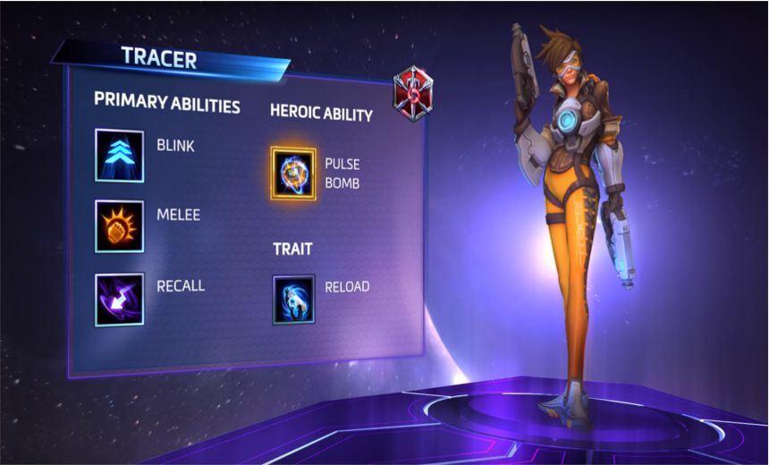 Tracer Spotlight showcases first Overwatch hero