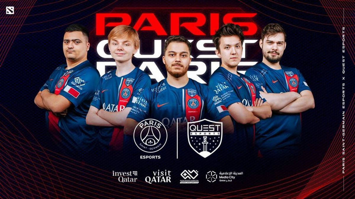 PSG returns to Dota 2 and TI through Quest Esports partnership