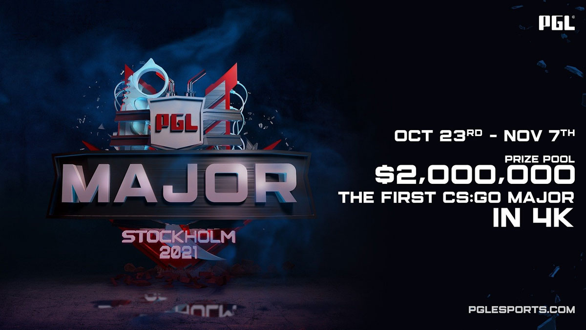 First CS:GO Major in 2021 scheduled for October