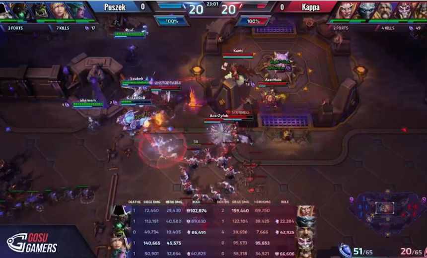 Kappa123 and Team Puszek meet in the ETS #3 qualifier finals