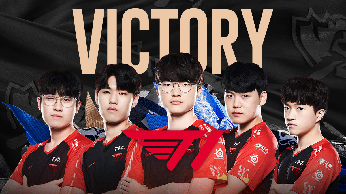 Worlds 2022: T1 scores an utterly dominant win against EDward Gaming