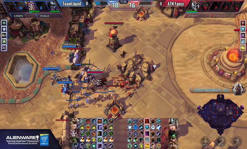 Team Liquid and ATN Fancy advance from group A in Enter the Storm #3