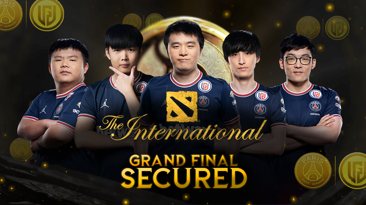 PSG.LGD are the first grand finalists for TI10