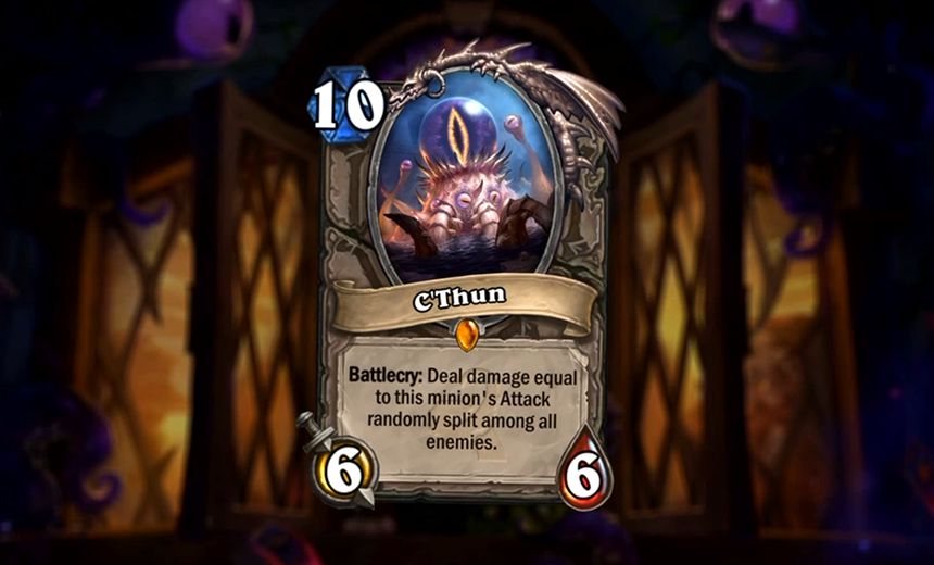 Old Gods decklist spotlight: C’Thun Druid