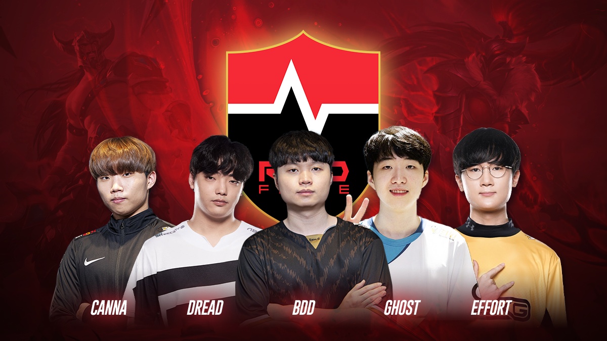 Nongshim RedForce makes a swoop for Ghost and Canna to finalise their roster