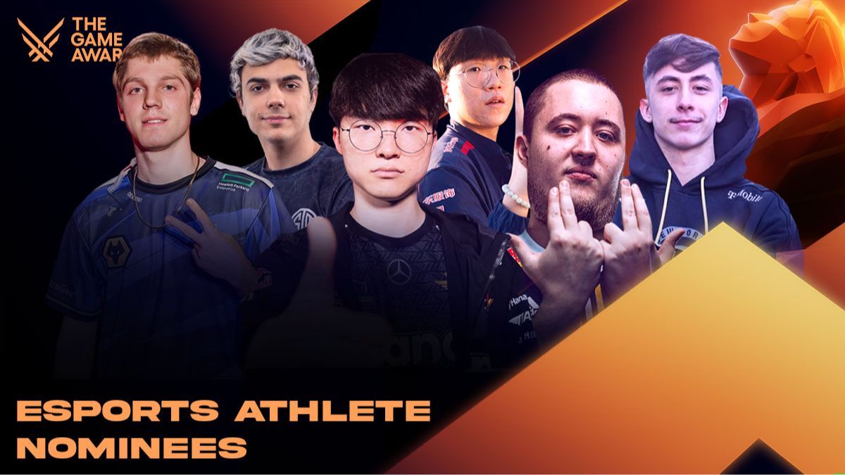 Who are the esports athletes nominated for The Game Awards 2023