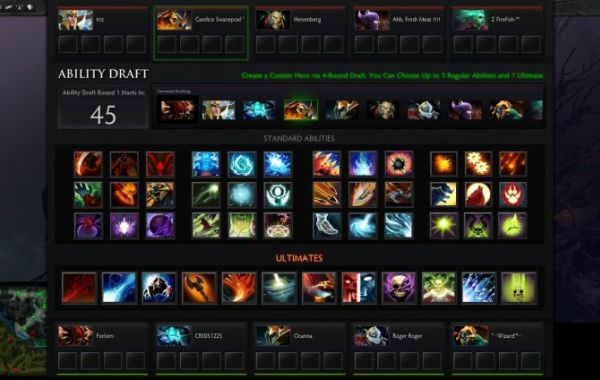 One player's take on the new Random Ability Draft mode