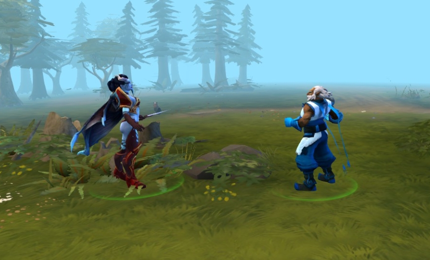 Zeus vs QoP in Arcana Showdown final