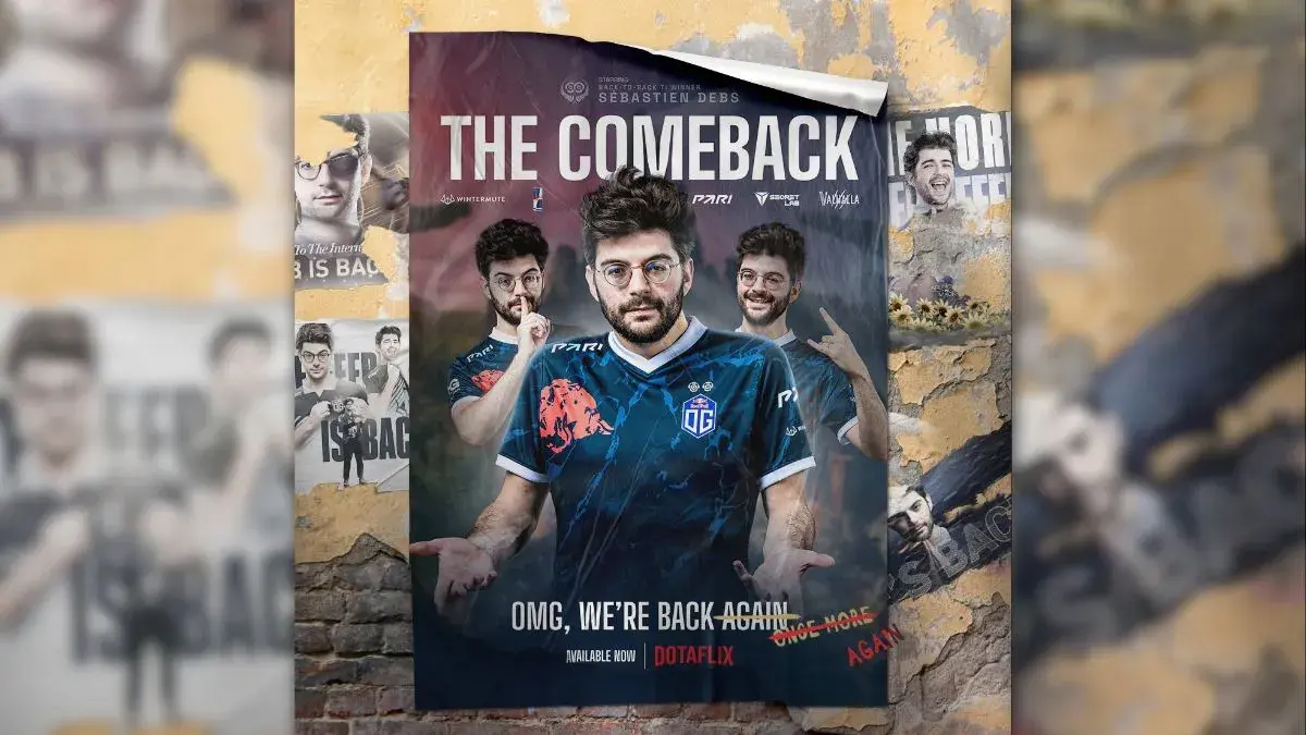Ceb returns to OG once again as offlaner and captain