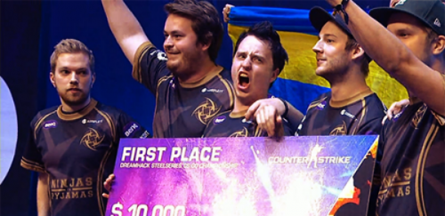Team Dignitas, Team LDLC and NiP in FACEIT League Season 2