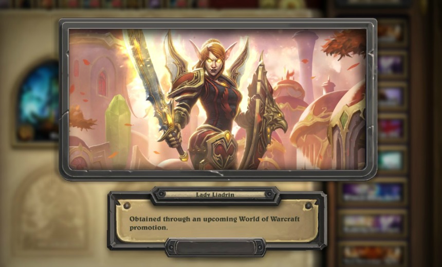 Lady Lyadrin is the new Paladin hero, and she will call your opponent a ‘Cur’