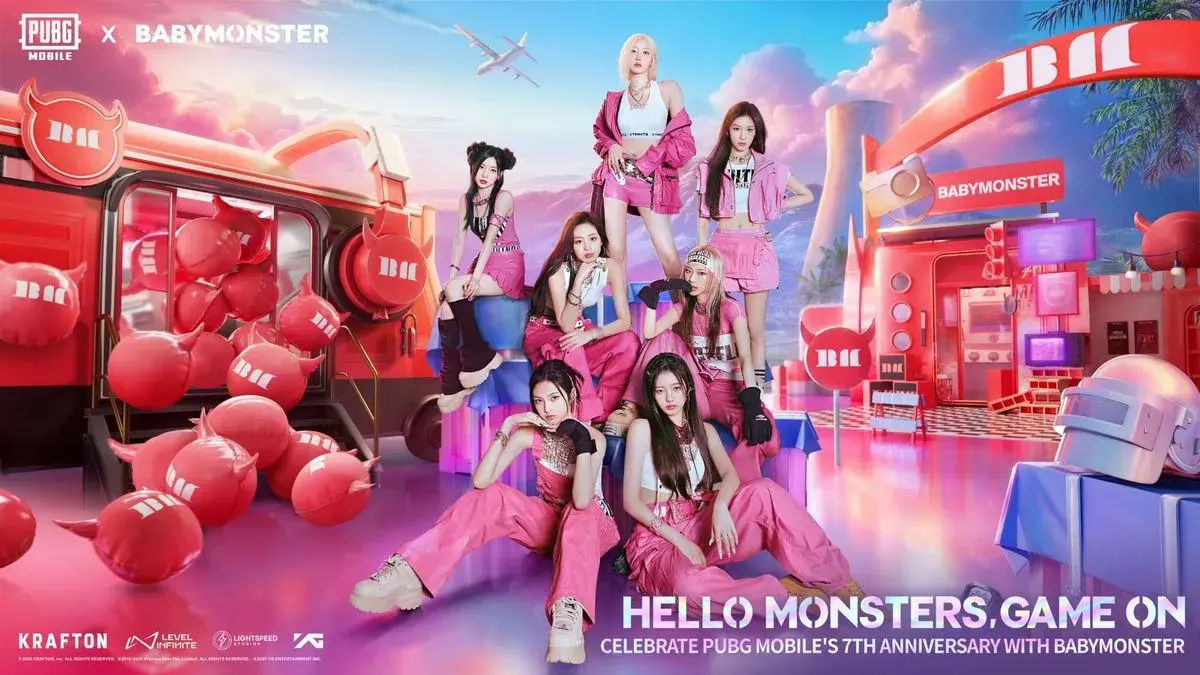 PUBG Mobile shows its drip with a BABYMONSTER collaboration