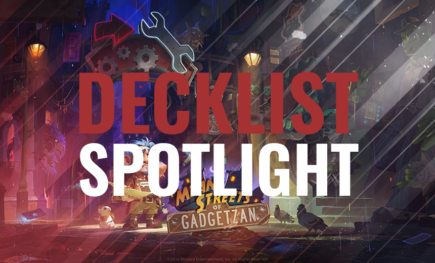 Decklist spotlight: What are the pros playing on the first day of Gadgetzan