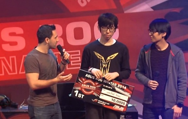 San wins ASUS ROG 2014