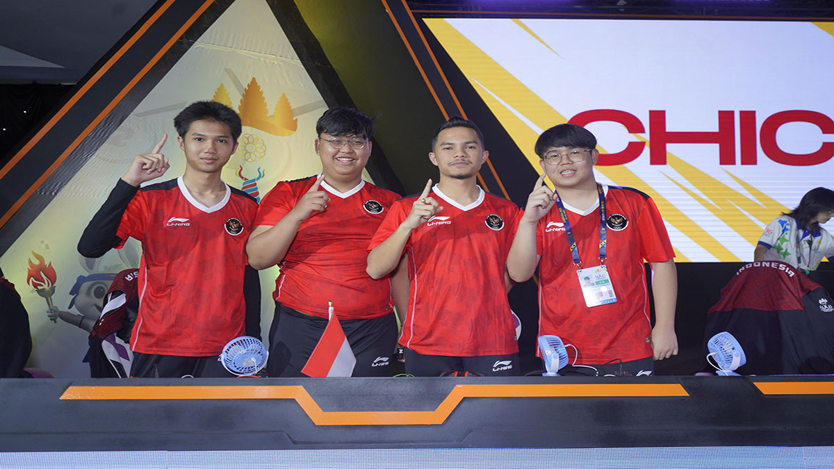 Indonesia wins a three-peat of chicken dinners to take a commanding lead at the 32nd SEA Games