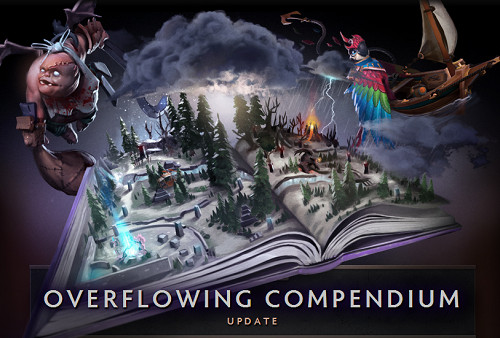 Dota 2 patch: Overflowing Compendium Update