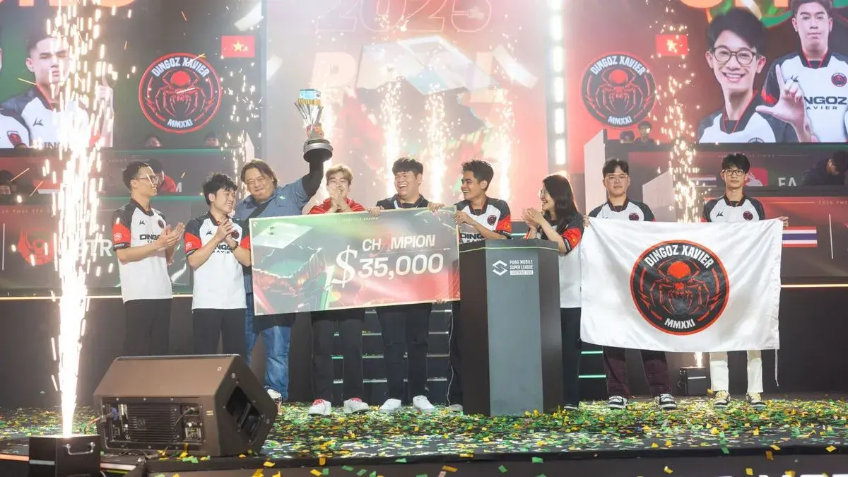 D'XAVIER win the PUBG Mobile Super League SEA Spring 2025
