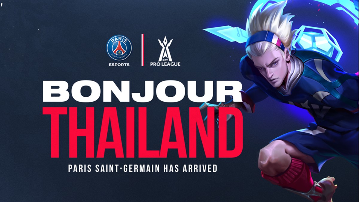 Arena of Valor in Thailand welcomes PSG Esports