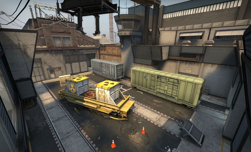 Train to replace Nuke in active duty map pool
