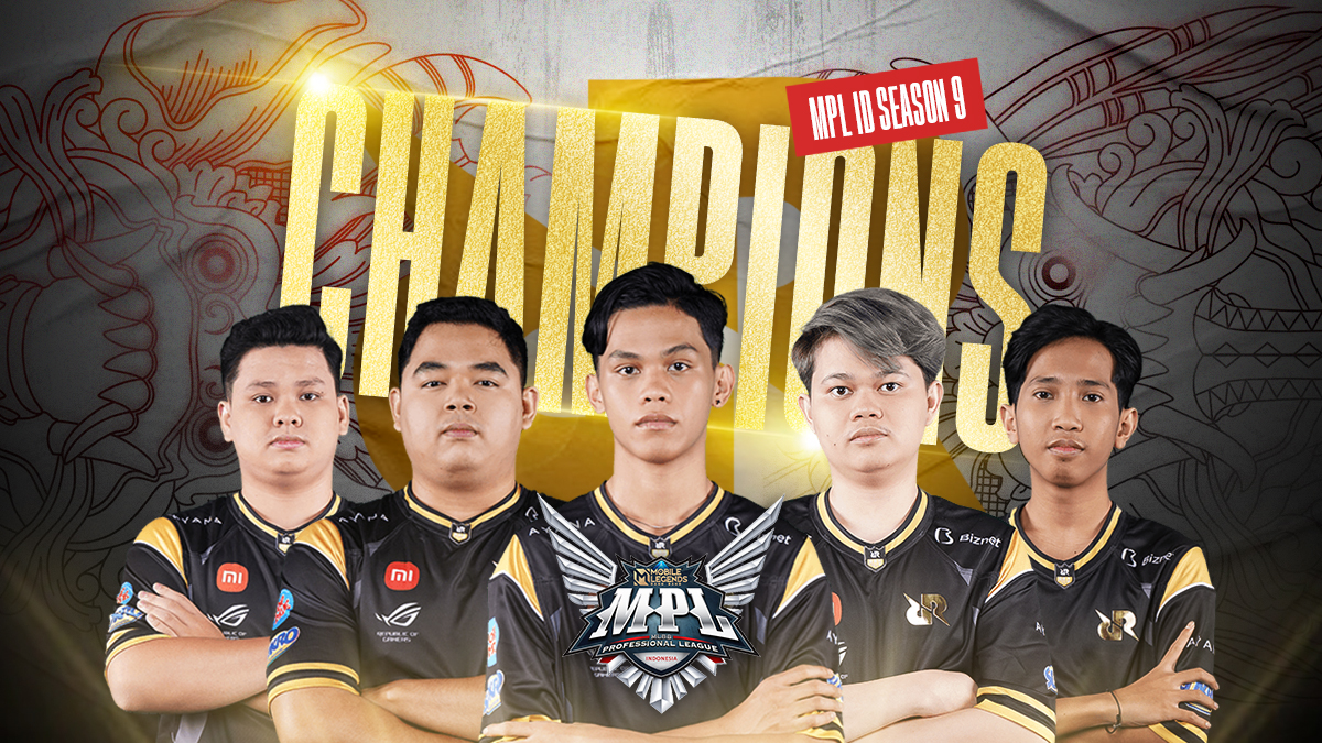 RRQ Hoshi are the MPL Indonesia Season 9 champions