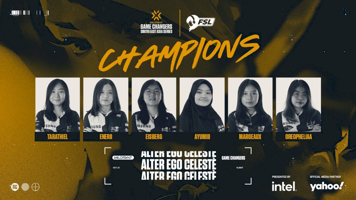 Alter Ego Celestè wins another championship at the VCT Game Changers SEA: FSL VALORANT Circuit