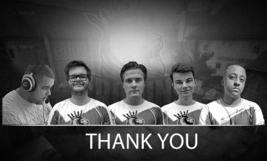 Crowns part ways with CS: GO roster