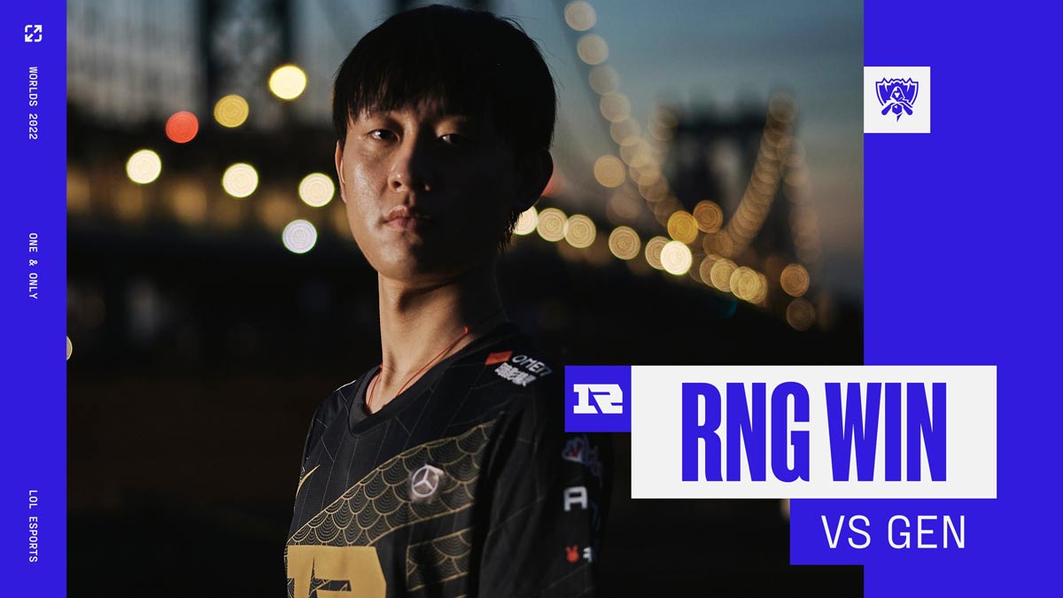Worlds 2022: Royal Never Give Up takes down Gen.G Esports after one-sided match