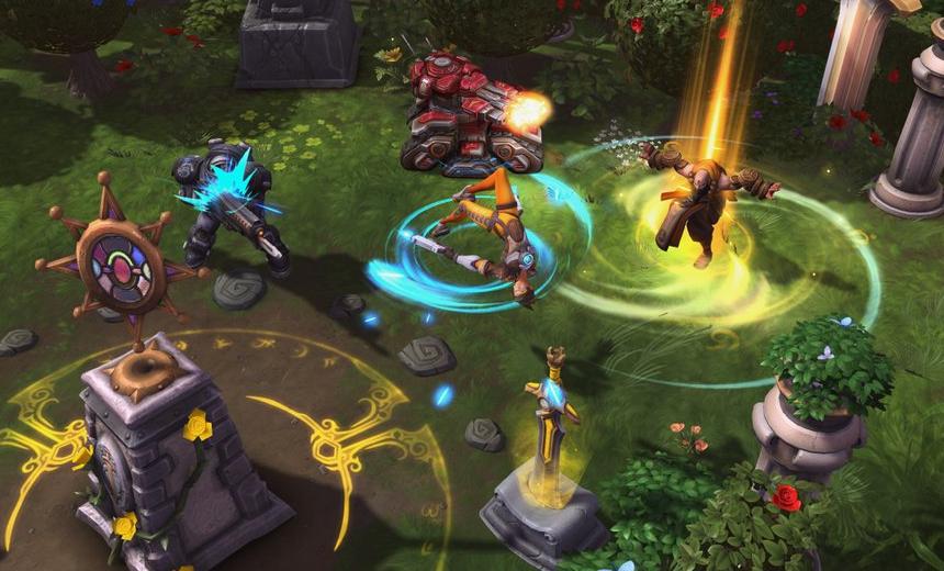 More photos revealed about Tracer in Heroes of the Storm