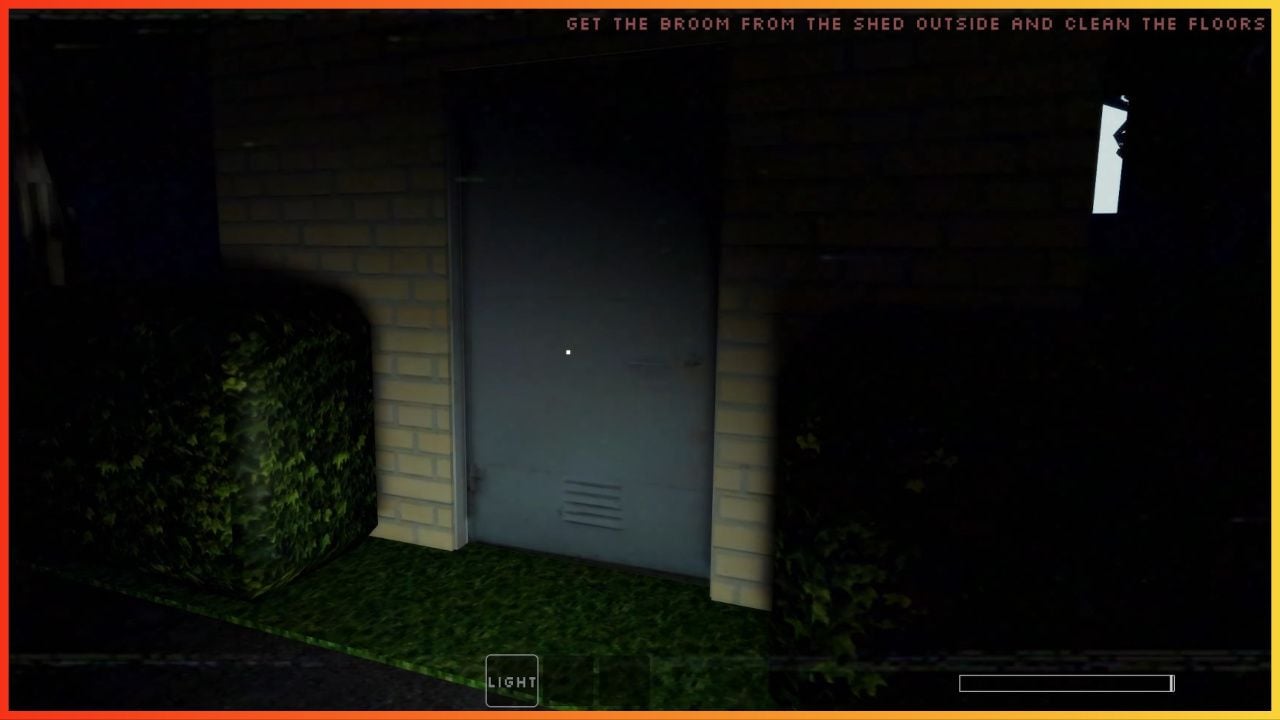 Where is the Shed in Clock In?