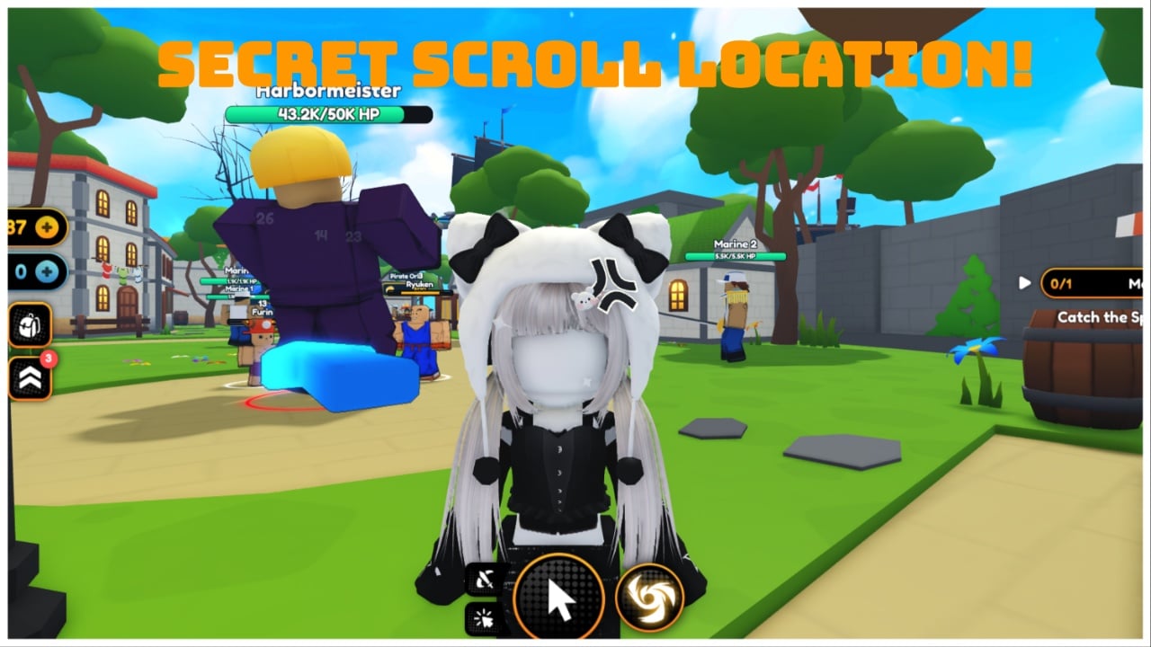 Anime Champions Simulator Secret Scroll - Where To Find It!