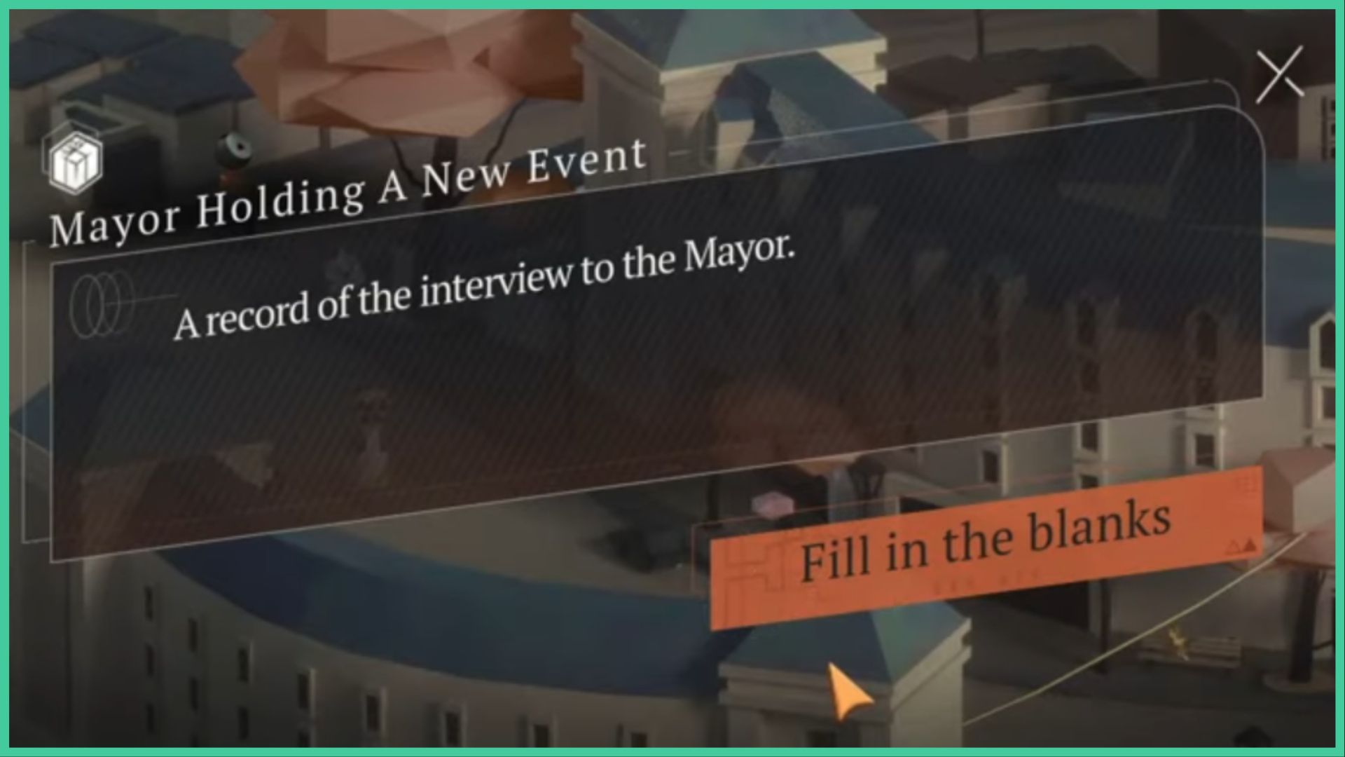 All Reverse 1999 Missing Words Answers - Mayor Holding a New Event and More!