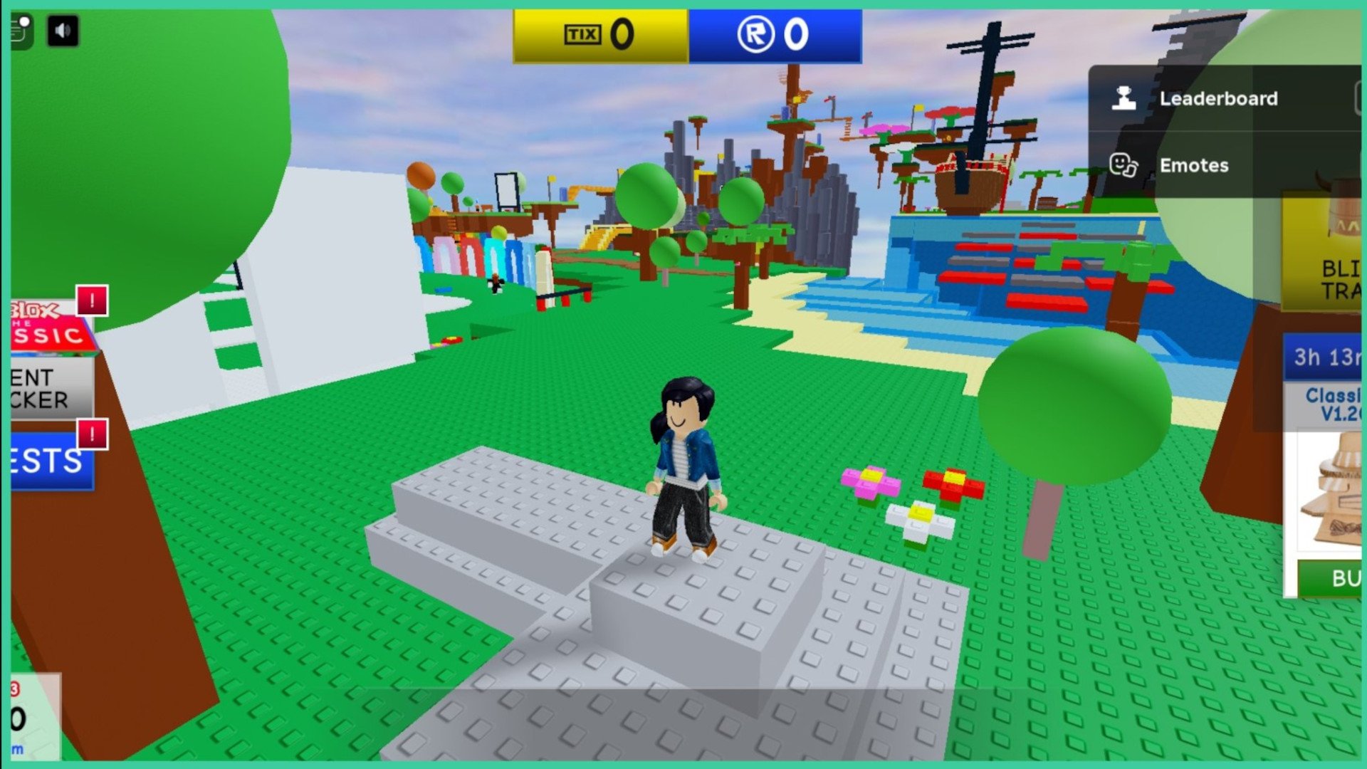 Roblox The Classic All Tix Locations