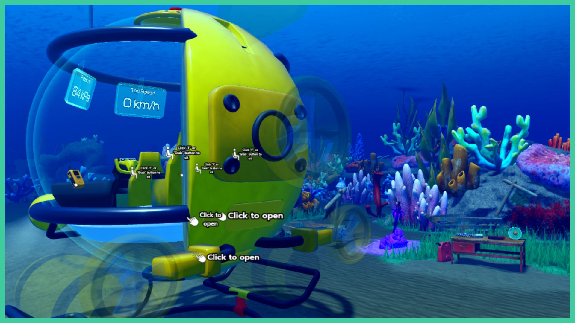 How to Build a Submarine in An Ocean Trip