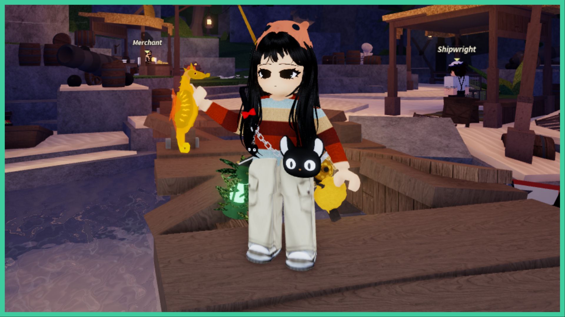 Fisch Golden Seahorse - Location, Bait, and More