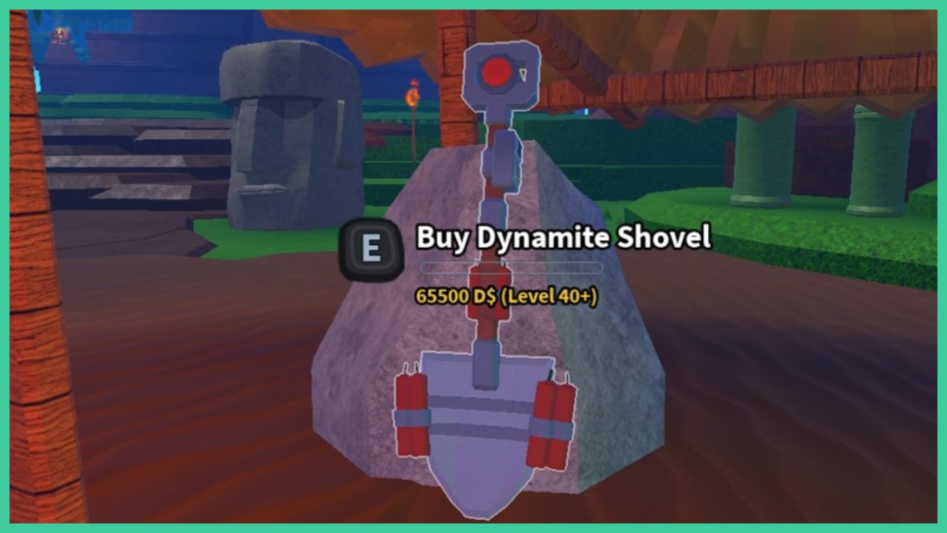Dig It Dynamite Shovel Guide - Stats, Ability, And Obtainment