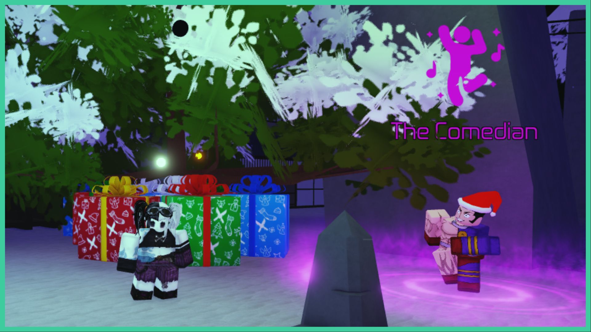 Jujutsu Infinite Santa Boss - Spawn and Drops
