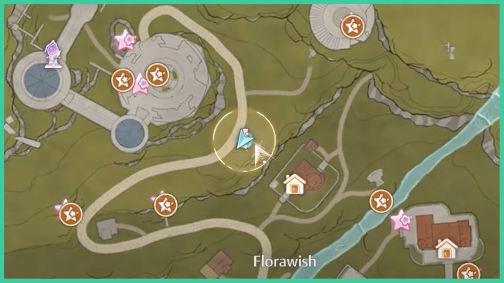 Infinity Nikki Rosy - Location and Camouflage Solution