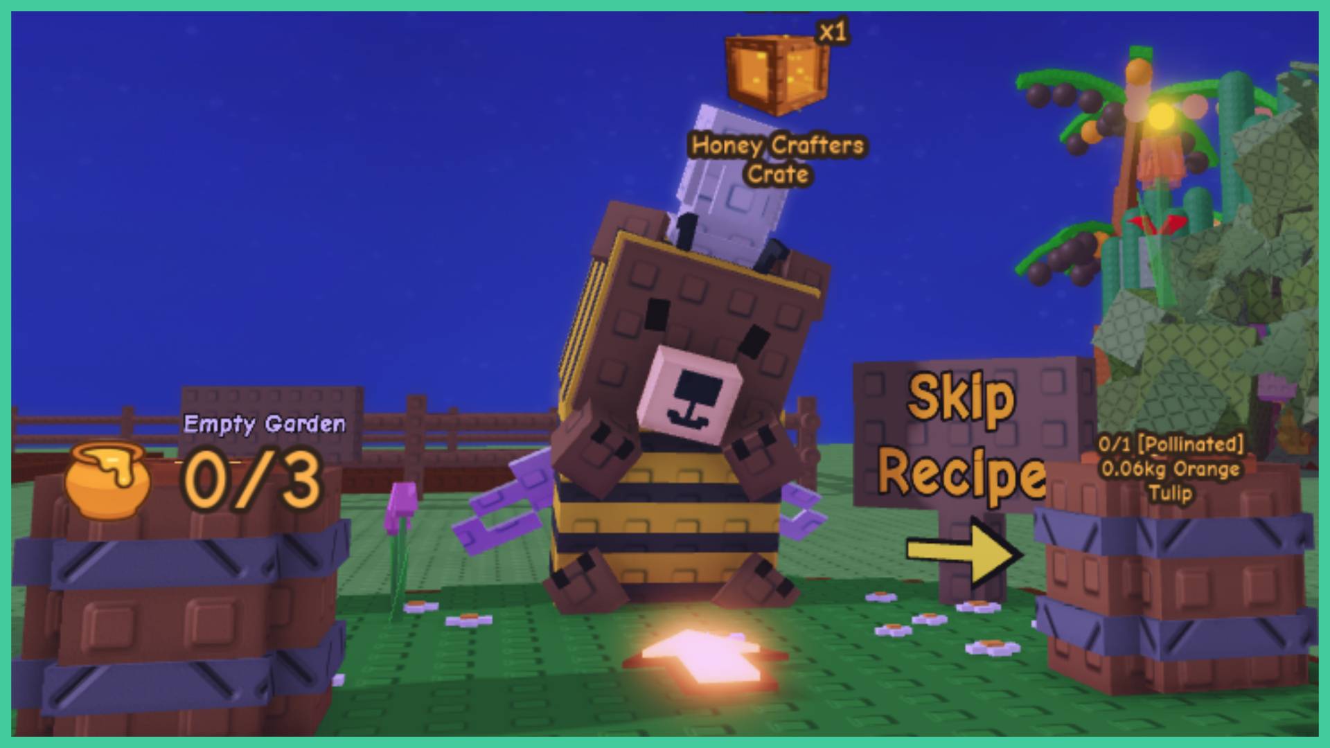 All Grow a Garden Bear Bee Quest Recipes