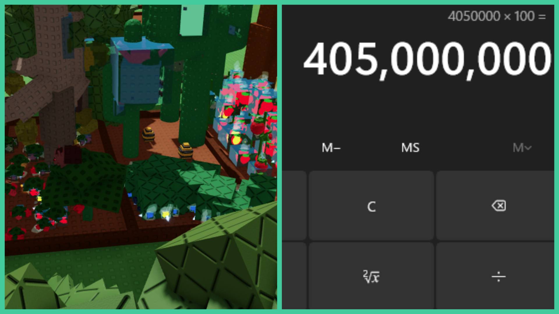Grow a Garden Calculator - Mutation Calculations