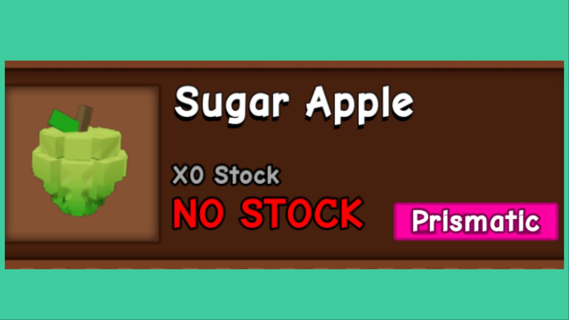 Grow a Garden Sugar Apple Selling Value - Ripe Mutation!