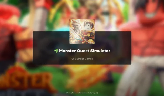 Monster Quest Simulator codes (March 2024)